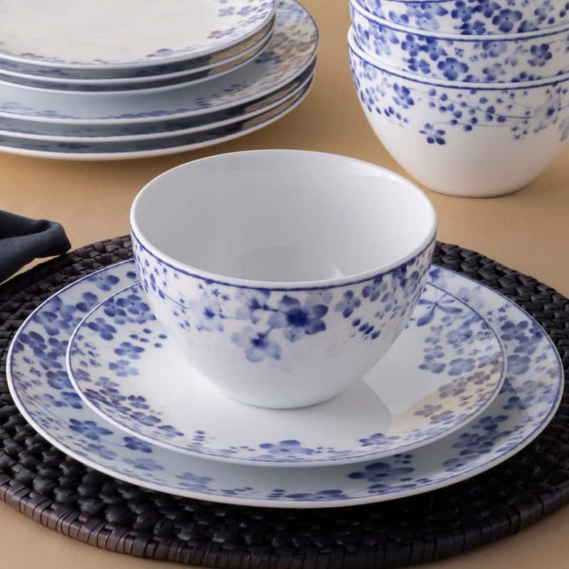 Noritake Bloomington Road Set Of 4 Cereal Bowls, 6", 29-1/2 Oz.