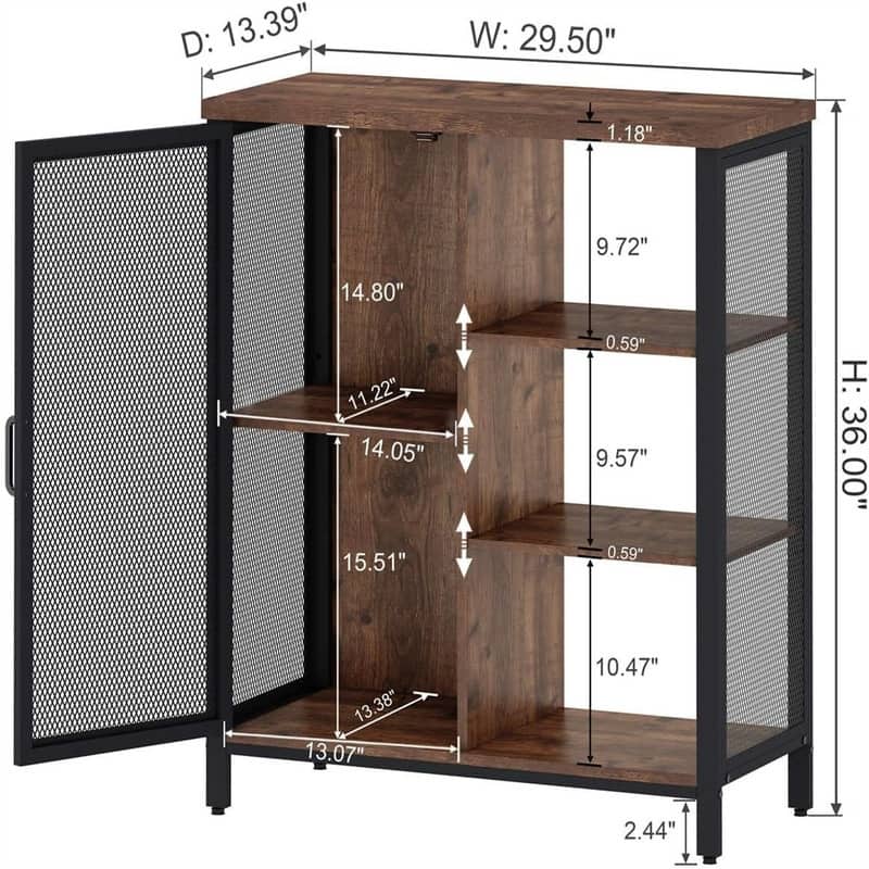 Farmhouse Coffee Bar Cabinet