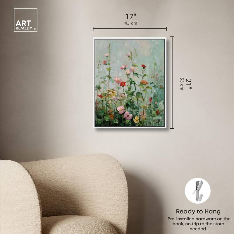 String of Colors I Canvas by Art Remedy