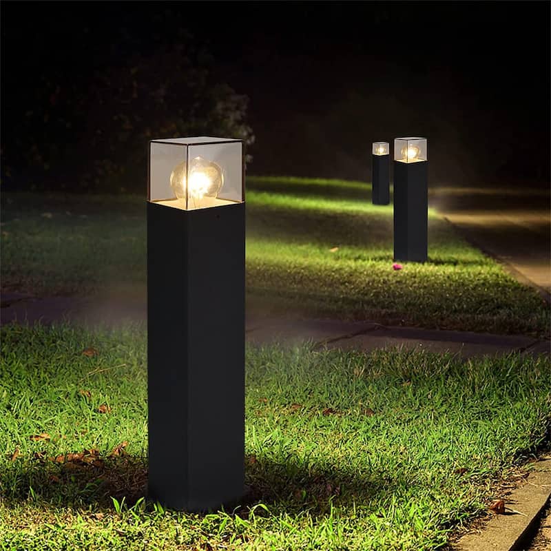 Modern Landscape Path Light (Bulb not Included) - Black