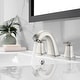 preview thumbnail 17 of 21, YASINU Cross Handles Widespread 8 Inch Bathroom Faucet With Pop-up Drain