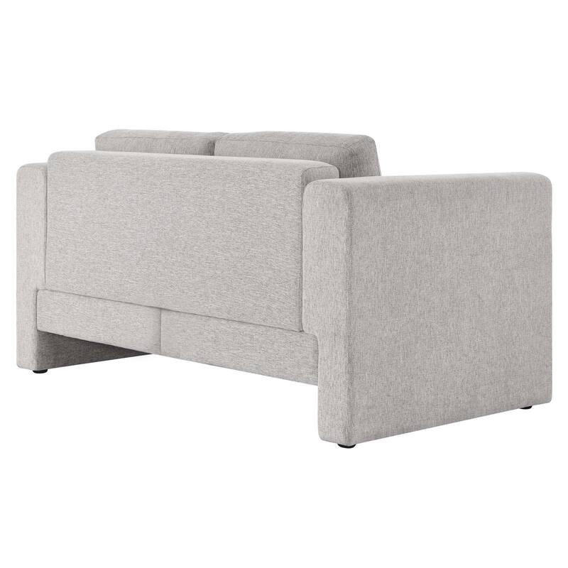 JASIWAY 3-seater Teddy Velvet Modern Upholstered Sofa Sectional Sofa
