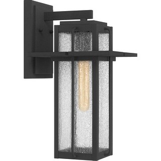Randall 1-Light Outdoor Wall Mount in Mottled Black