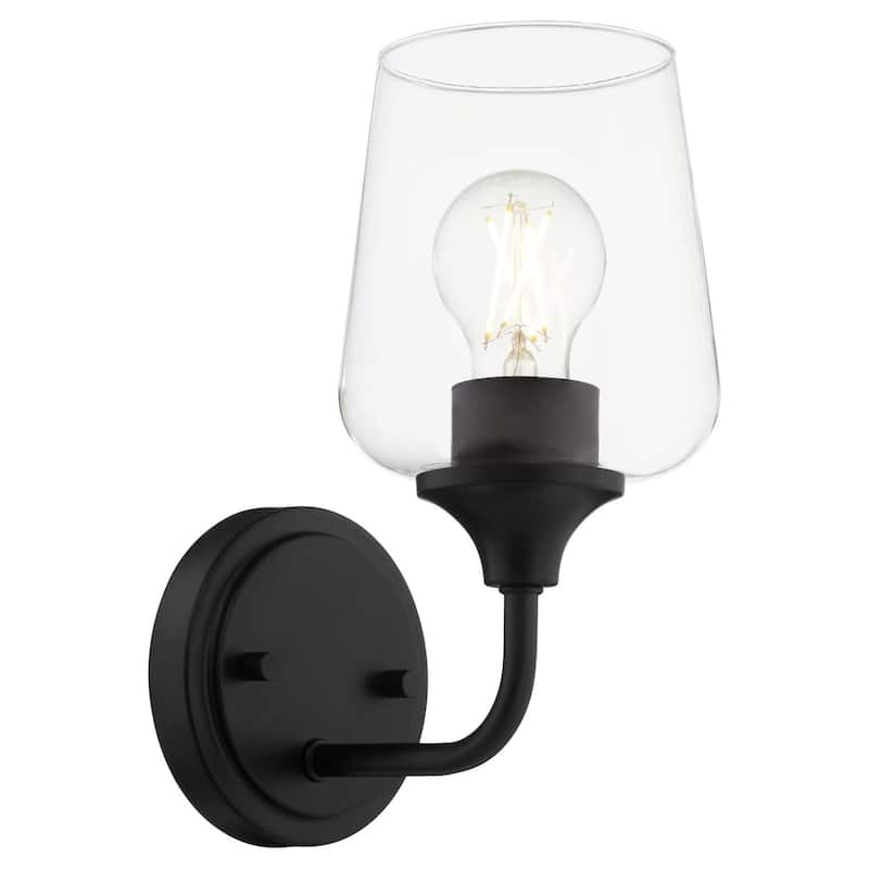 Quorum International 5313-1 Raymond 11" Tall Bathroom Sconce