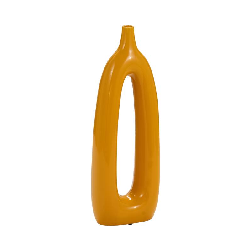 Sagebrook Home's Elegant Ceramic Vase - Perfect For Any Decor