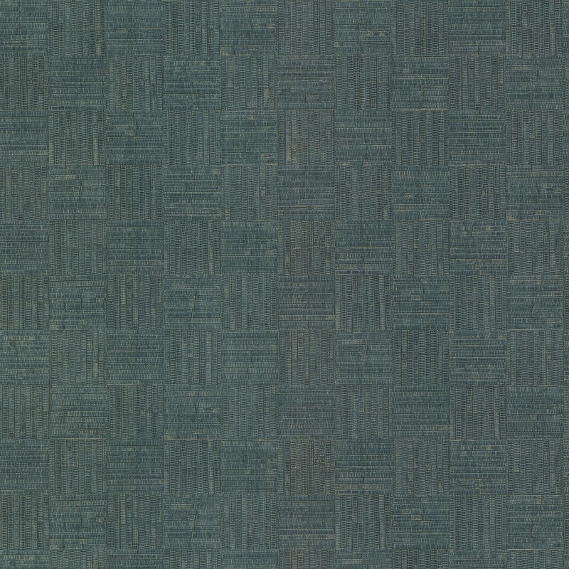 Warner Thea Blue Geometric Wallpaper