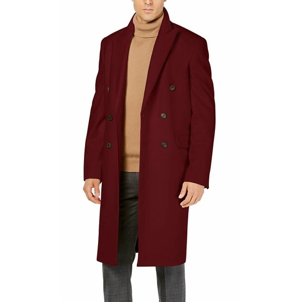 Calvin Klein Mens Coat Wine Red Size 40r Overcoat Slim Fit Monarch On Sale Overstock 30028839 After the war there came a need to promote the hard worked infantrymen who outperformed in the war arose. calvin klein