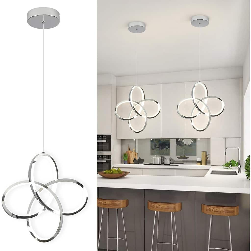 1 pack adjustable hanging light chrome pendant light aluminum bedroom light
