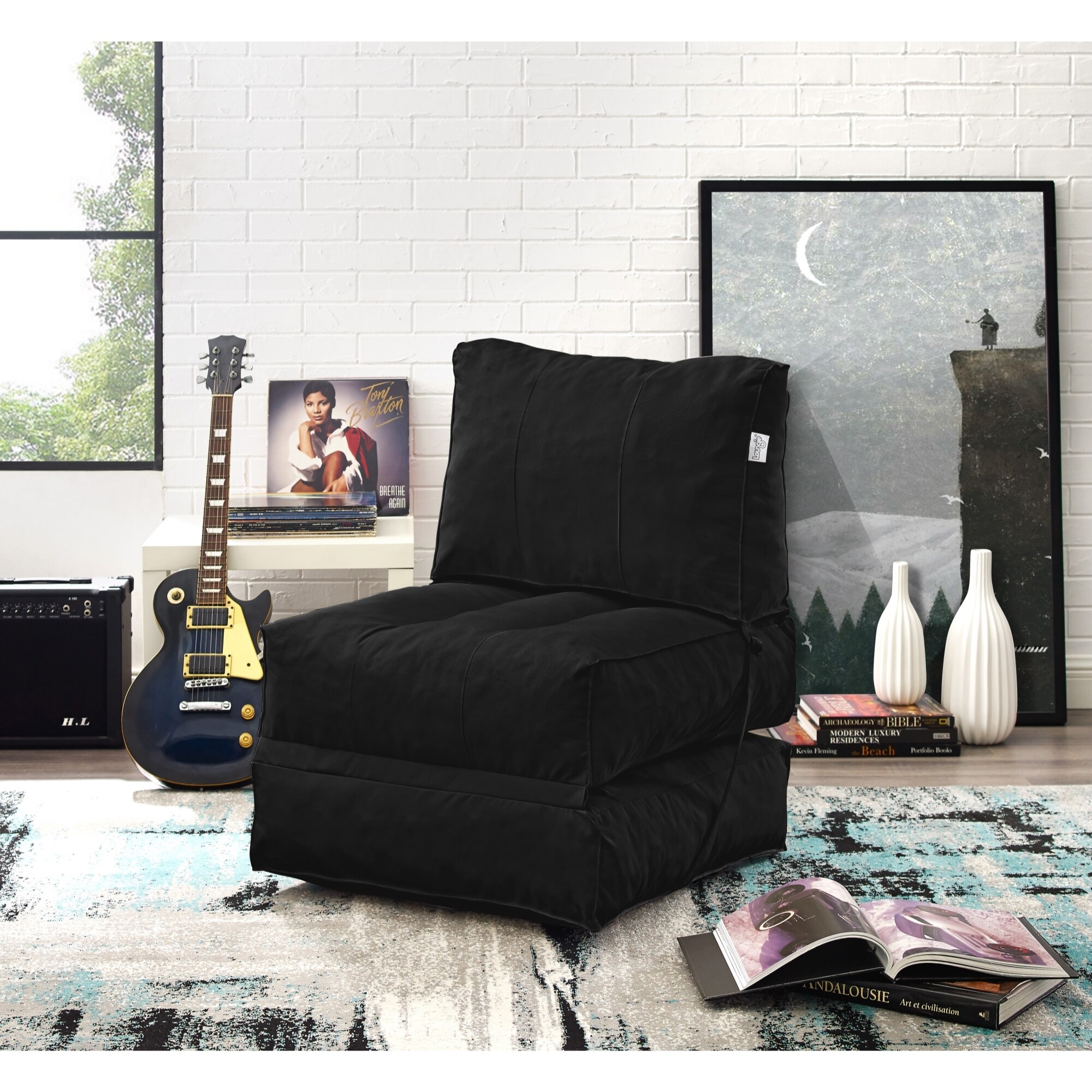 Expanding bean bag chair sales