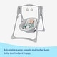preview thumbnail 5 of 4, Graco Slim Spaces Compact Baby Swing, Reign - N/A