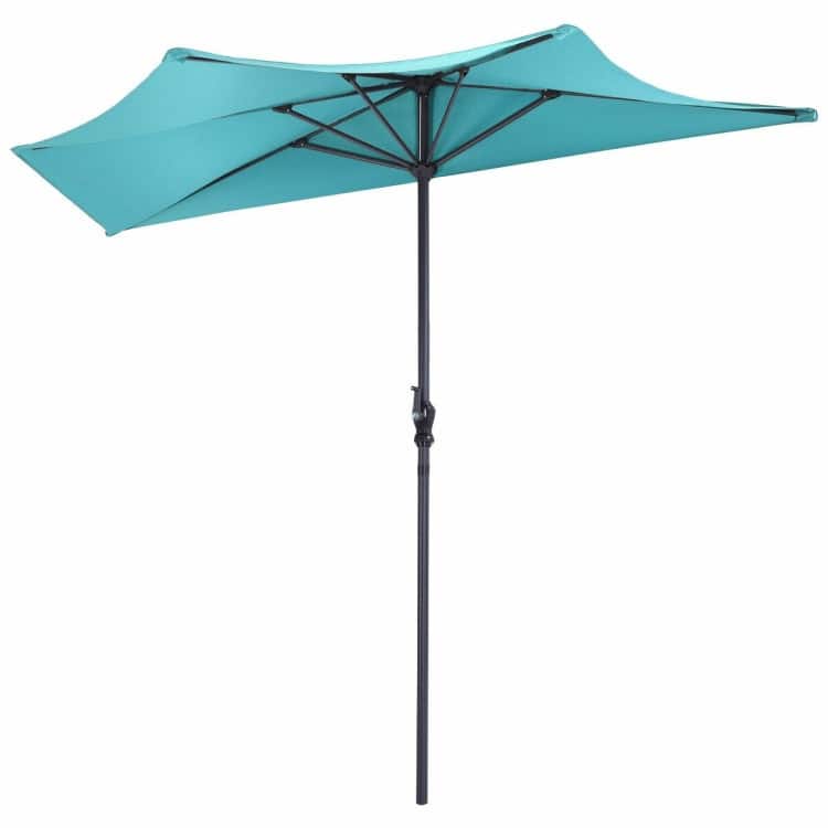 9' Half Round Patio Umbrella Sunshade