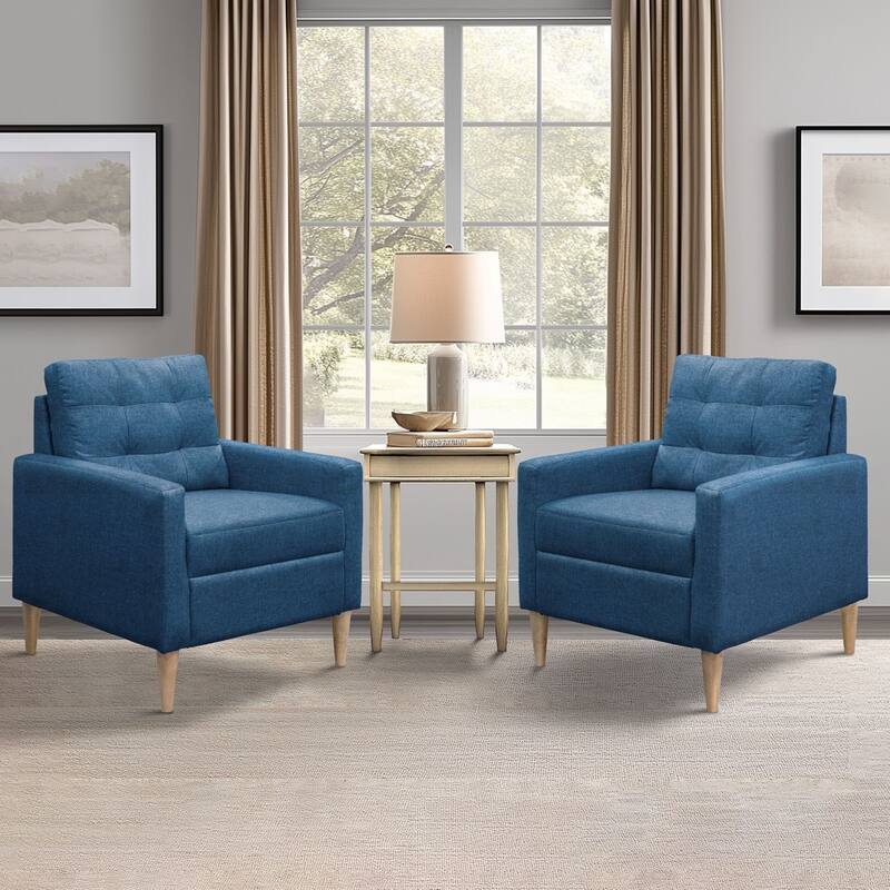 Tufted back Accent Chair