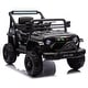 preview thumbnail 81 of 98, 12V Electric Ride-On Truck for Kids with Remote Control, Early Education, LED Lights & Microphone Jack Black