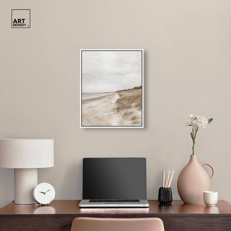 Coastal Calm Canvas by Art Remedy