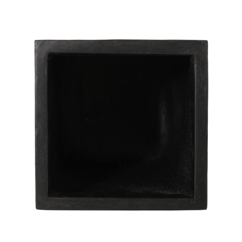 Automatic Watering Planter with Dual-Basin and Imitation Rattan Finish