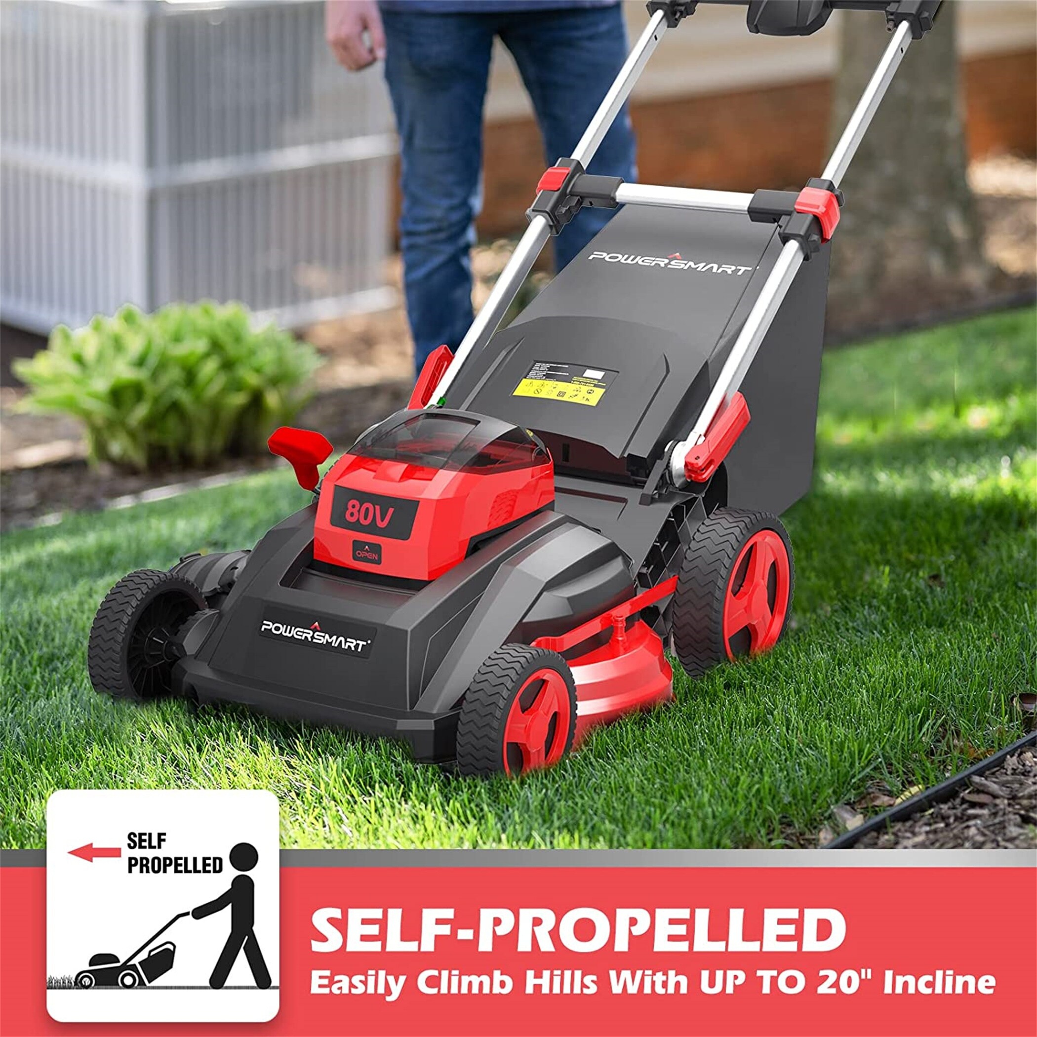 26 inch self shop propelled lawn mower