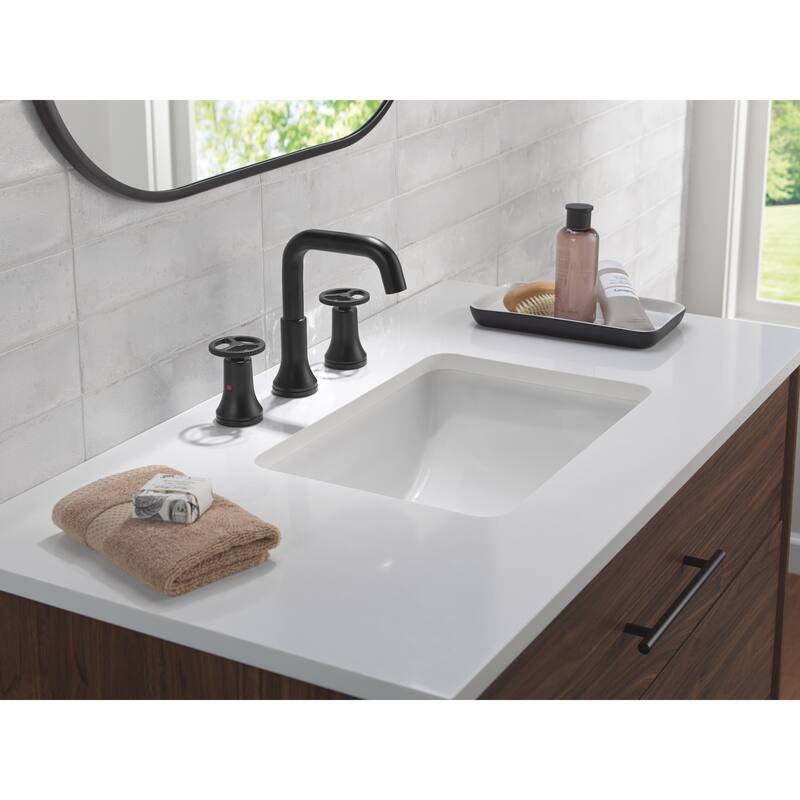 Delta 35547-MPU-DST Trinsic 1.2 GPM Widespread Bathroom Faucet with - Champagne Bronze