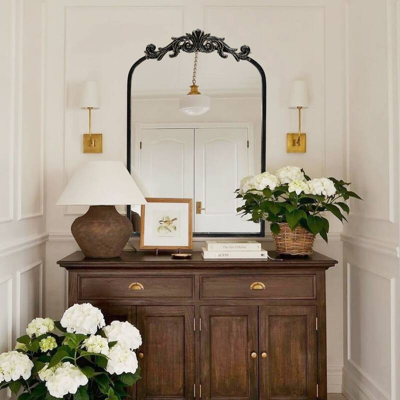 Traditional Baroque Ornate Wall Mirror