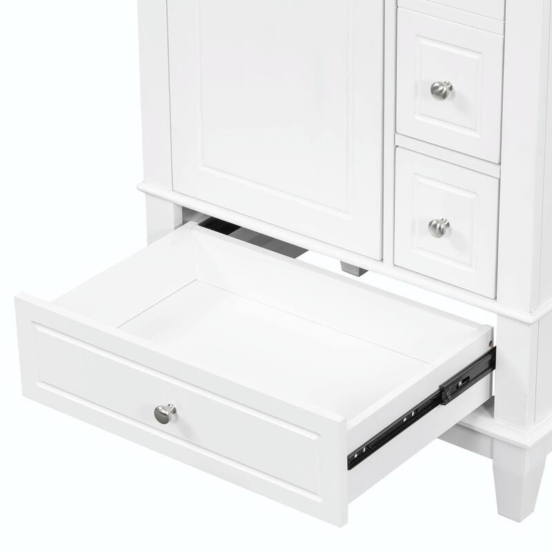 24" Bathroom Vanity with Sink and Drawers