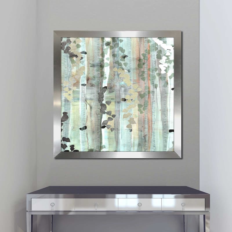 "Spring Birch Meadow" by Susan Jill I Print on Acrylic