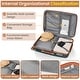 preview thumbnail 9 of 11, 14/20/24/28 4-Piece, Modern Expandable Luggage Sets with 360 Mute Spinner Wheels and TSA Lock, for Boarding Travel, Army Green