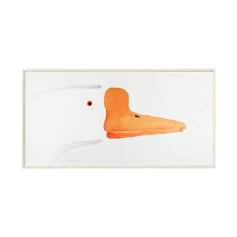 Goose Gazing II Framed Art Print