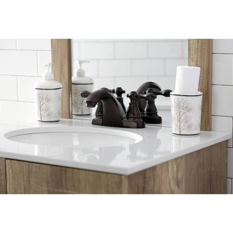 Kingston Brass American Classic 4 in. Centerset Bathroom Faucet