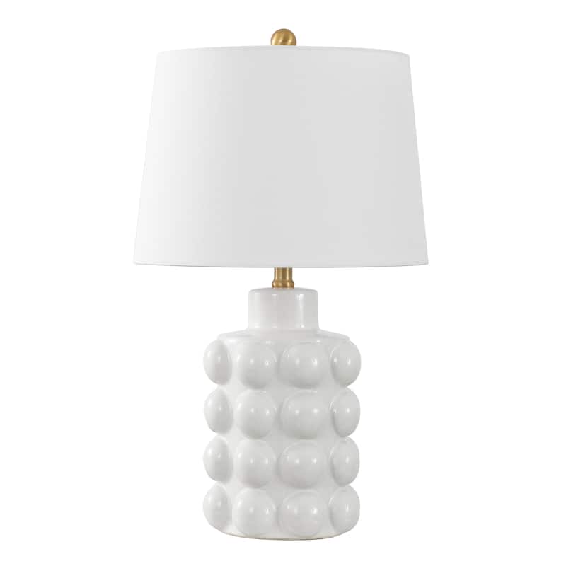 SAFAVIEH Konny 24-inch Ceramic Table Lamp (LED Bulb Included) - 14"W x 14"D x 24"H