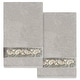 preview thumbnail 31 of 31, Authentic Hotel and Spa Turkish Cotton Mackenzie 2PC Bath Towel Set Light Gray