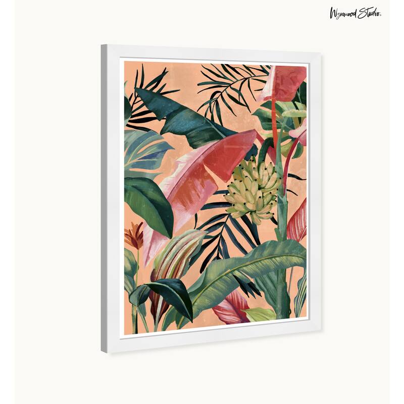 Wynwood Studio Natures Call Framed Trendy Maximalist Decor 1 Piece Canvas Wall Art