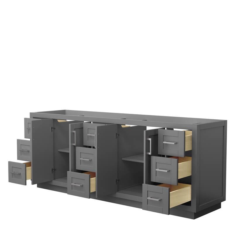 Miranda Double Bathroom Vanity Cabinet, No Mirror