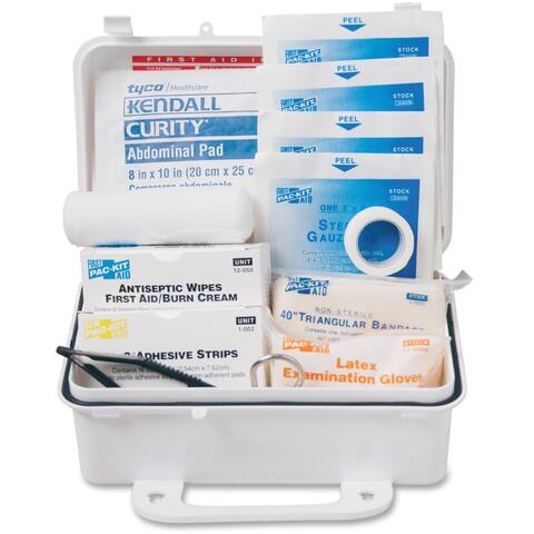 Pac-Kit Weatherproof Plastic Basic First Aid Kit