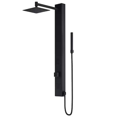 VIGO Orchid 2-Jet Retro-fit Shower Panel System with Shower Head and Handheld Shower