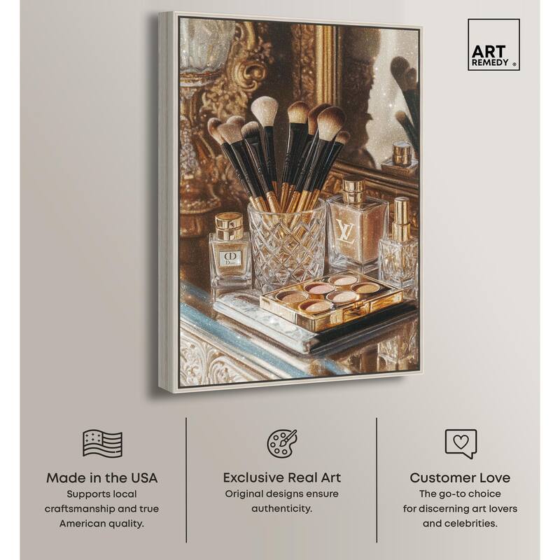 Oranate Makeup Collection Canvas by Art Remedy