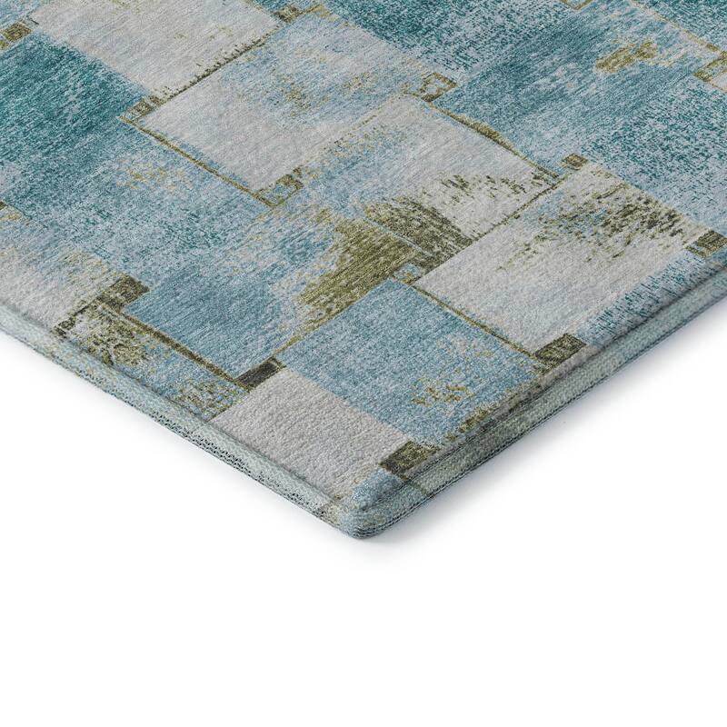 Premium Washable Super Soft Basketweave Mayfield Rug
