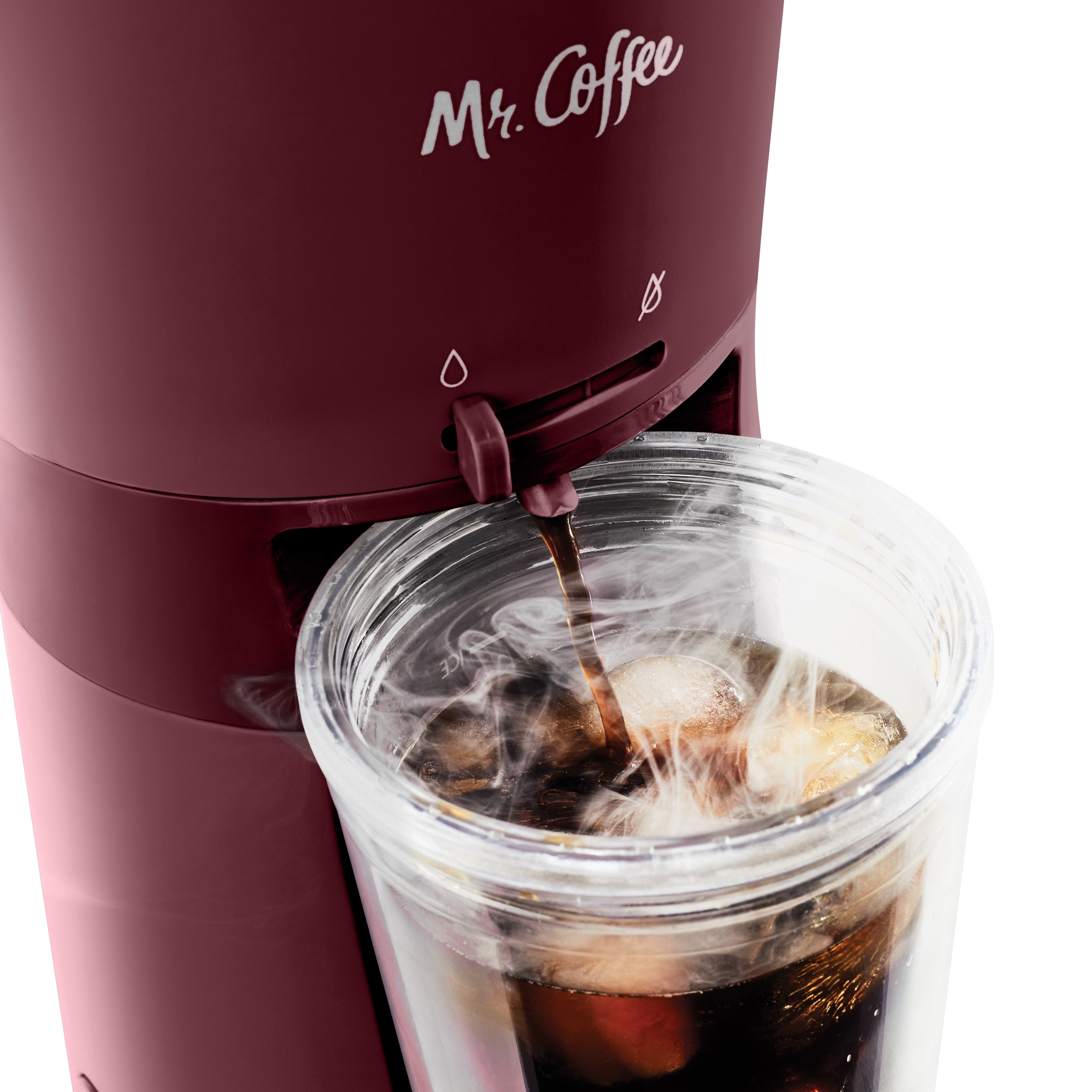 NEW! Mr. Coffee Iced Coffee Maker with Reusable Tumbler and Coffee Filter  -Gray