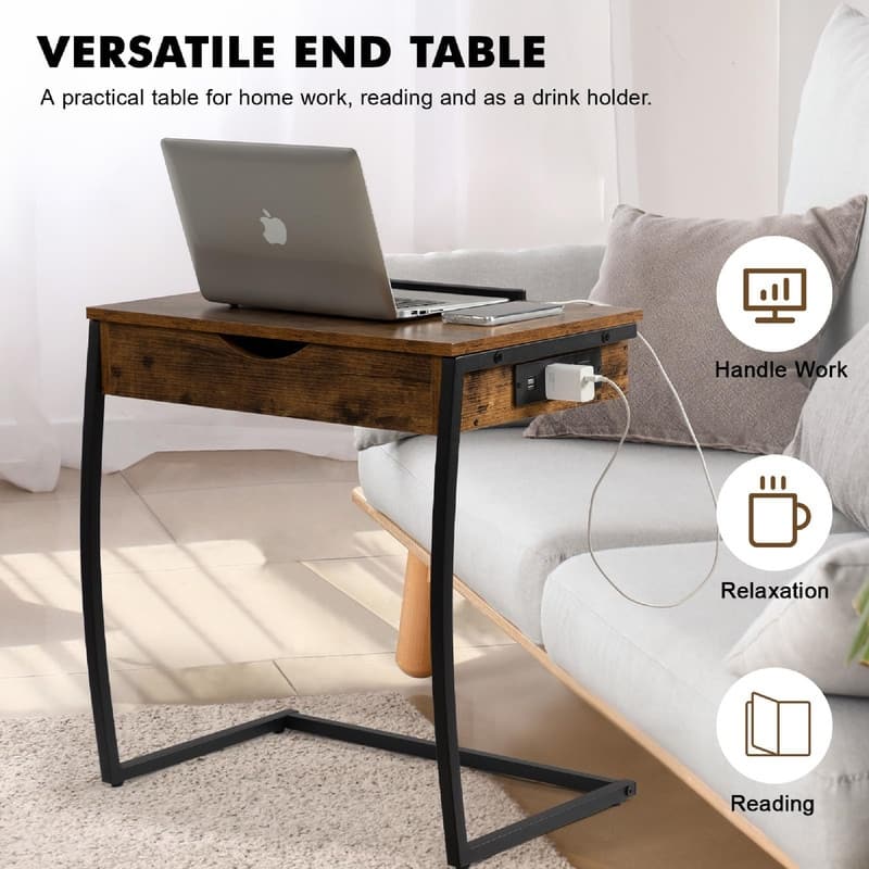 TV Tray Tables - 23.6"D x 15.75"W x 28.5"H