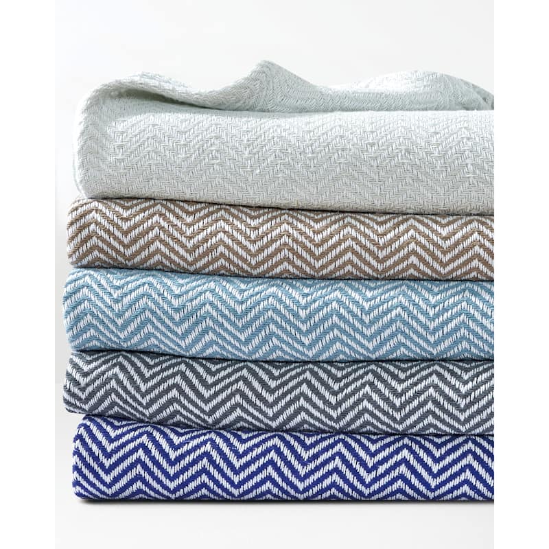Melange Home Everyday Blanket Collect Yarn Dyed Cotton Blanket