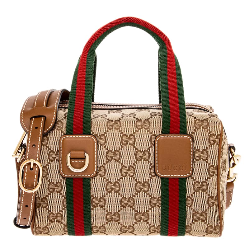 Gucci Mini GG Handbag - Tan/Light Brown