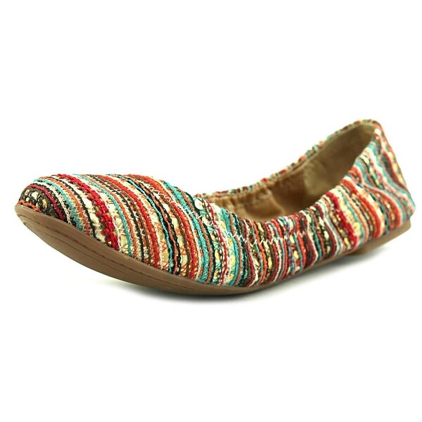 multi colored ballet flats