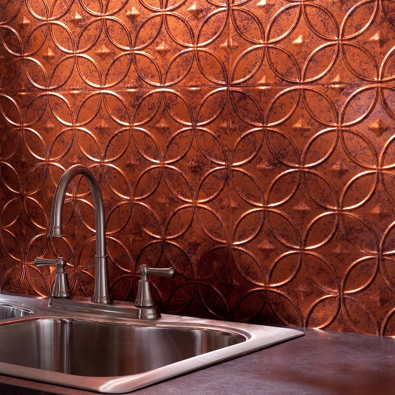 FASÄDE Rings Decorative Vinyl Backsplash Panel