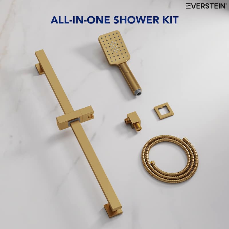 Adjustable Handheld Shower Slide Bar Set With Hose