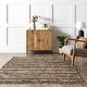 preview thumbnail 6 of 7, Nuloom Julane Striped Jute Tassel Area Rug