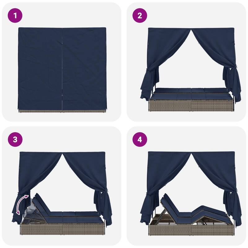 Outdoor Bed in Various Colors