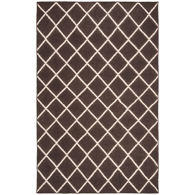 SAFAVIEH Handmade Flatweave Dhurries Valdi Modern Moroccan Wool Rug