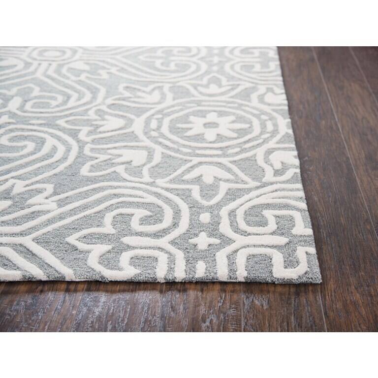 Alora Decor Lavine Hand-tufted Medallion Wool Rug