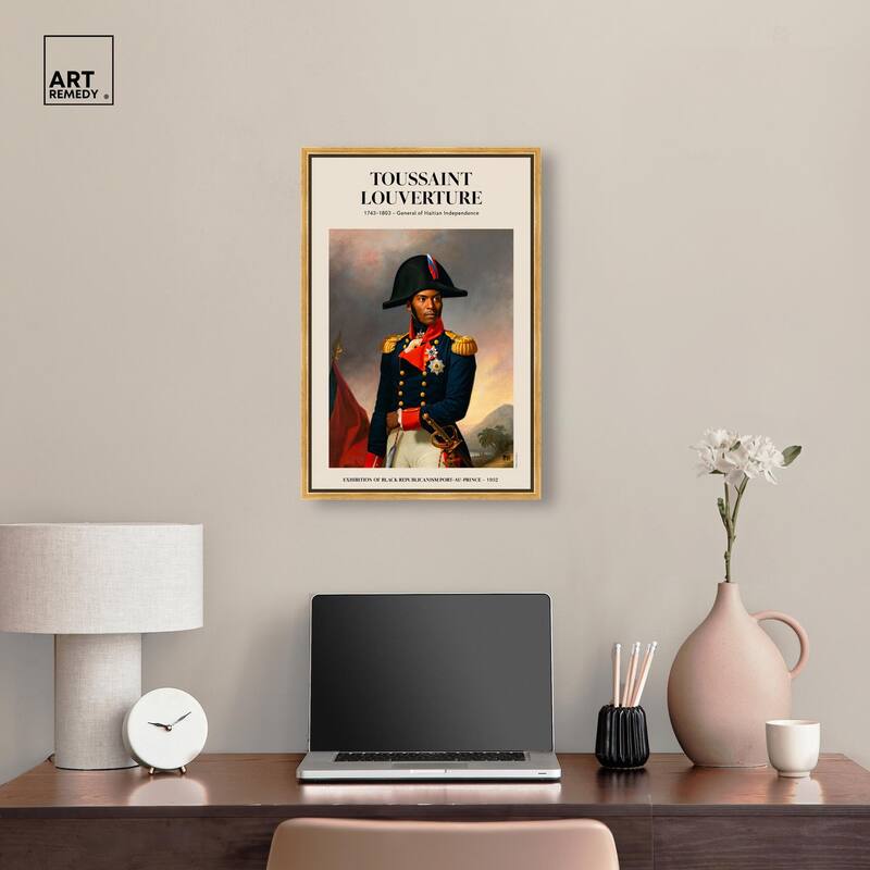 Toussant Louverture Canvas by Art Remedy