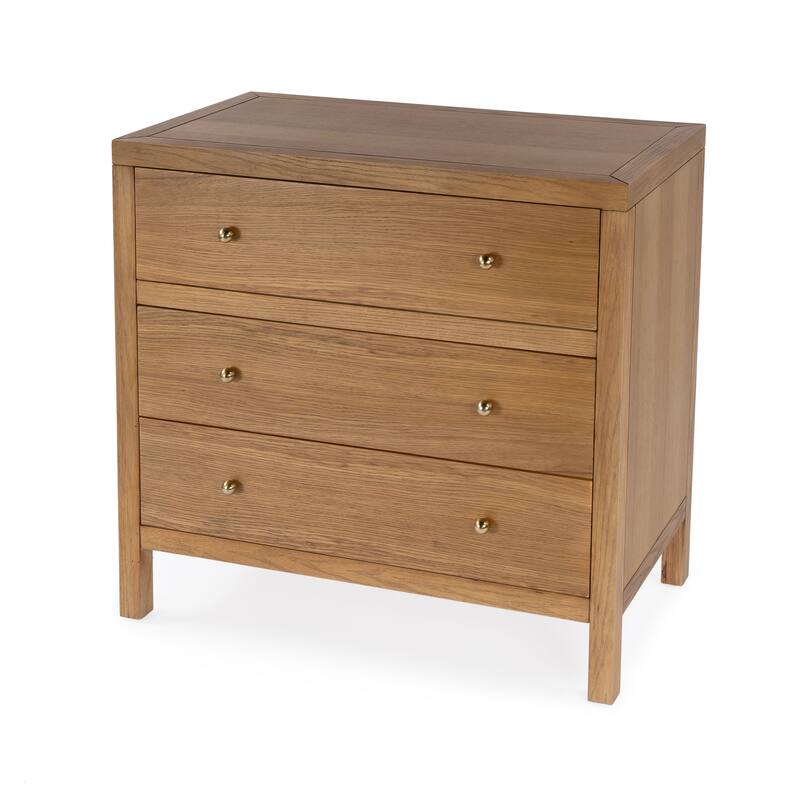 Nora 3-Drawer Wood Dresser