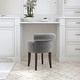 preview thumbnail 43 of 44, Hillsdale Furniture Lena Wood Vanity Stool