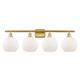 Option Satin Gold Finish / Matte White